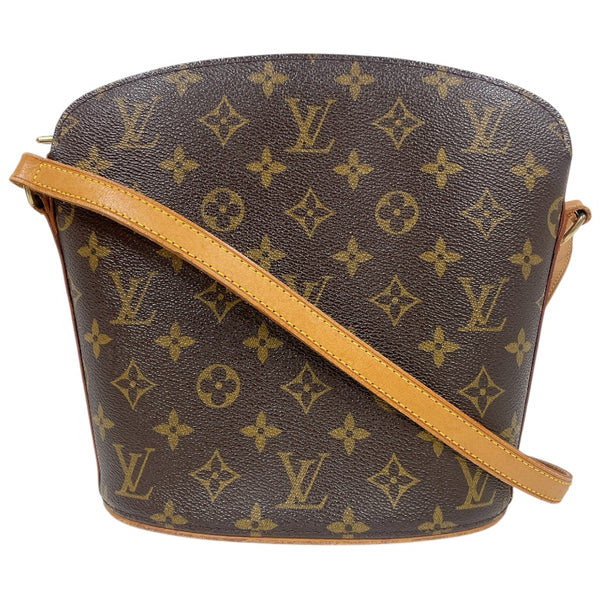 最終お値下げ！ルイヴィトン　モノグラム　 ドルーオ　ショルダーバッグ ルイ・ヴィトン LOUIS VUITTON ドルーオ M51290 ブラウン モノグラム