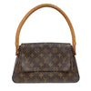 ルイ・ヴィトン LOUIS VUITTON ミニ・ルーピング M51147 ブラウン モノグラム レディース ハンドバッグ