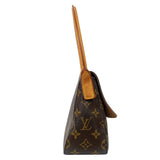 ルイ・ヴィトン LOUIS VUITTON ミニ・ルーピング M51147 ブラウン モノグラム レディース ハンドバッグ