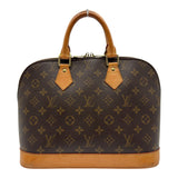 ルイ・ヴィトン LOUIS VUITTON アルマ M51130 ブラウン モノグラム/レザー レディース ハンドバッグ