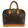 ルイ・ヴィトン LOUIS VUITTON アルマ M51130 ブラウン モノグラム/レザー レディース ハンドバッグ