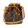 ルイ・ヴィトン LOUIS VUITTON ナノ・ノエ M41346 ブラウン モノグラム ユニセックス ショルダーバッグ