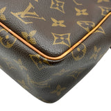 ルイ・ヴィトン LOUIS VUITTON ヴィバシテPM M51165 ブラウン モノグラム・キャンバス レディース ショルダーバッグ