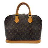 ルイ・ヴィトン LOUIS VUITTON アルマ M51130 ブラウン モノグラム/レザー レディース ハンドバッグ