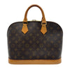 ルイ・ヴィトン LOUIS VUITTON アルマ M51130 ブラウン モノグラム/レザー レディース ハンドバッグ