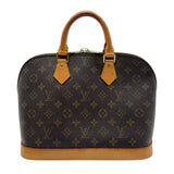 ルイ・ヴィトン LOUIS VUITTON アルマ M51130 ブラウン モノグラム/レザー レディース ハンドバッグ