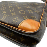 ルイ・ヴィトン LOUIS VUITTON ナイル M45244 ブラウン モノグラム・レザー ユニセックス ショルダーバッグ
