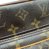 ルイ・ヴィトン LOUIS VUITTON ナイル M45244 ブラウン モノグラム・レザー ユニセックス ショルダーバッグ