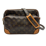 ルイ・ヴィトン LOUIS VUITTON ナイル M45244 ブラウン モノグラム・レザー ユニセックス ショルダーバッグ
