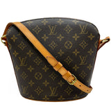 ルイ・ヴィトン LOUIS VUITTON ドルーオ M51290 ブラウン モノグラム・キャンバス レディース ショルダーバッグ