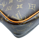 ルイ・ヴィトン LOUIS VUITTON リポーターPM M45254 ブラウン モノグラム・キャンバス ユニセックス ショルダーバッグ