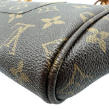 ルイ・ヴィトン LOUIS VUITTON フェイボリットMM M40718 ブラウン モノグラム/レザー レディース ショルダーバッグ