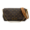 ルイ・ヴィトン LOUIS VUITTON フェイボリットMM M40718 ブラウン モノグラム/レザー レディース ショルダーバッグ