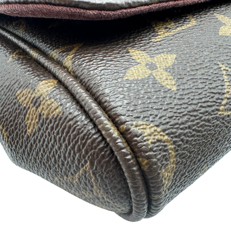 ルイ・ヴィトン LOUIS VUITTON フェイボリットMM M40718 ブラウン