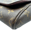 ルイ・ヴィトン LOUIS VUITTON フェイボリットMM M40718 ブラウン モノグラム/レザー レディース ショルダーバッグ