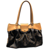 ルイ・ヴィトン LOUIS VUITTON ボエシMM M45714 ブラウン モノグラム・キャンバス レディース ハンドバッグ