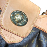 ルイ・ヴィトン LOUIS VUITTON ボエシMM M45714 ブラウン モノグラム・キャンバス レディース ハンドバッグ