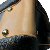 ルイ・ヴィトン LOUIS VUITTON ボエシMM M45714 ブラウン モノグラム・キャンバス レディース ハンドバッグ