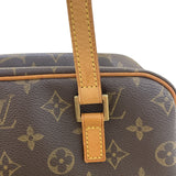 ルイ・ヴィトン LOUIS VUITTON シテMM M51182 ブラウン モノグラムキャンバス レディース ショルダーバッグ