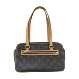 ルイ・ヴィトン LOUIS VUITTON シテMM M51182 ブラウン モノグラムキャンバス レディース ショルダーバッグ