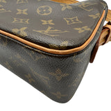 ルイ・ヴィトン LOUIS VUITTON ヴィバシテMM M51164 ブラウン モノグラム・レザー レディース ハンドバッグ