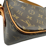 ルイ・ヴィトン LOUIS VUITTON ヴィバシテMM M51164 ブラウン モノグラム・レザー レディース ハンドバッグ