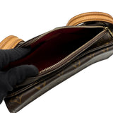 ルイ・ヴィトン LOUIS VUITTON ヴィバシテMM M51164 ブラウン モノグラム・レザー レディース ハンドバッグ