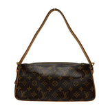 ルイ・ヴィトン LOUIS VUITTON ヴィバシテMM M51164 ブラウン モノグラム・レザー レディース ハンドバッグ