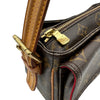 ルイ・ヴィトン LOUIS VUITTON ヴィバシテMM M51164 ブラウン モノグラム・レザー レディース ハンドバッグ