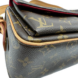 ルイ・ヴィトン LOUIS VUITTON ヴィバシテMM M51164 ブラウン モノグラム・レザー レディース ハンドバッグ