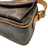 ルイ・ヴィトン LOUIS VUITTON ヴィバシテMM M51164 ブラウン モノグラム・レザー レディース ハンドバッグ