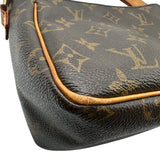 ルイ・ヴィトン LOUIS VUITTON ヴィバシテPM M51165 ブラウン モノグラム・レザー レディース ショルダーバッグ