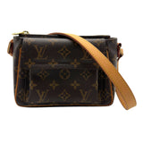 ルイ・ヴィトン LOUIS VUITTON ヴィバシテPM M51165 ブラウン モノグラム・レザー レディース ショルダーバッグ