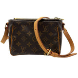 ルイ・ヴィトン LOUIS VUITTON ヴィバシテPM M51165 ブラウン モノグラム・レザー レディース ショルダーバッグ