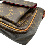 ルイ・ヴィトン LOUIS VUITTON ヴィバシテPM M51165 ブラウン モノグラム・レザー レディース ショルダーバッグ