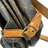 ルイ・ヴィトン LOUIS VUITTON ソミュール35 M40662 ブラウン モノグラム/レザー レディース ショルダーバッグ