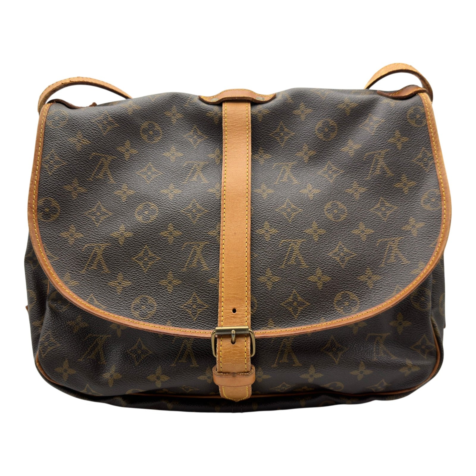 ルイ・ヴィトン LOUIS VUITTON ソミュール35 M40662 ブラウン