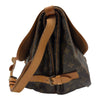 ルイ・ヴィトン LOUIS VUITTON ソミュール35 M40662 ブラウン モノグラム/レザー レディース ショルダーバッグ