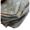 ルイ・ヴィトン LOUIS VUITTON ソミュール35 M40662 ブラウン モノグラム/レザー レディース ショルダーバッグ