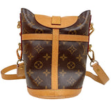 ルイ・ヴィトン LOUIS VUITTON ダッフルバッグ M43587 ブラウン モノグラム レディース ショルダーバッグ