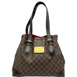 ルイ・ヴィトン LOUIS VUITTON ハムステッドMM N51204 ブラウン ダミエ・キャンバス レディース トートバッグ