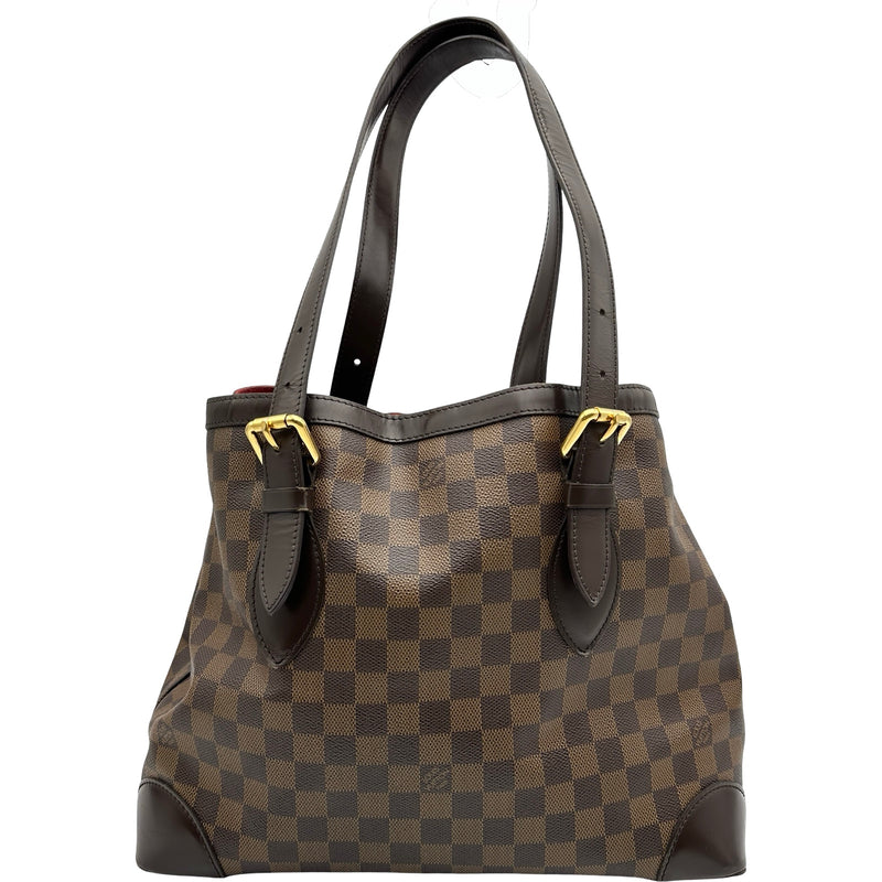 LOUIS VUITTONルイヴィトンダミエハムステッドMMトートバッグブラウン ルイ・ヴィトン LOUIS VUITTON ハムステッドMM N51204 ブラウン ダミエ