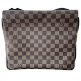 ルイ・ヴィトン LOUIS VUITTON ナヴィグリオ N45255 ブラウン ダミエ レディース ショルダーバッグ