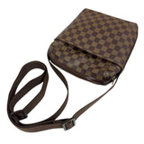ルイ・ヴィトン LOUIS VUITTON トロター ボブール N41135 ブラウン ダミエ レディース ショルダーバッグ