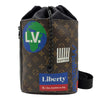 ルイ・ヴィトン LOUIS VUITTON チョーク・スリングバッグ M44625 ブラウン モノグラム/レザー メンズ ボディバッグ