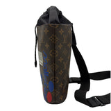 ルイ・ヴィトン LOUIS VUITTON チョーク・スリングバッグ M44625 ブラウン モノグラム/レザー メンズ ボディバッグ