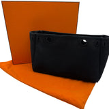 エルメス HERMES エールバッグカバスPM □H刻 ベージュ/ゴールド トワル/レザー レディース トートバッグ