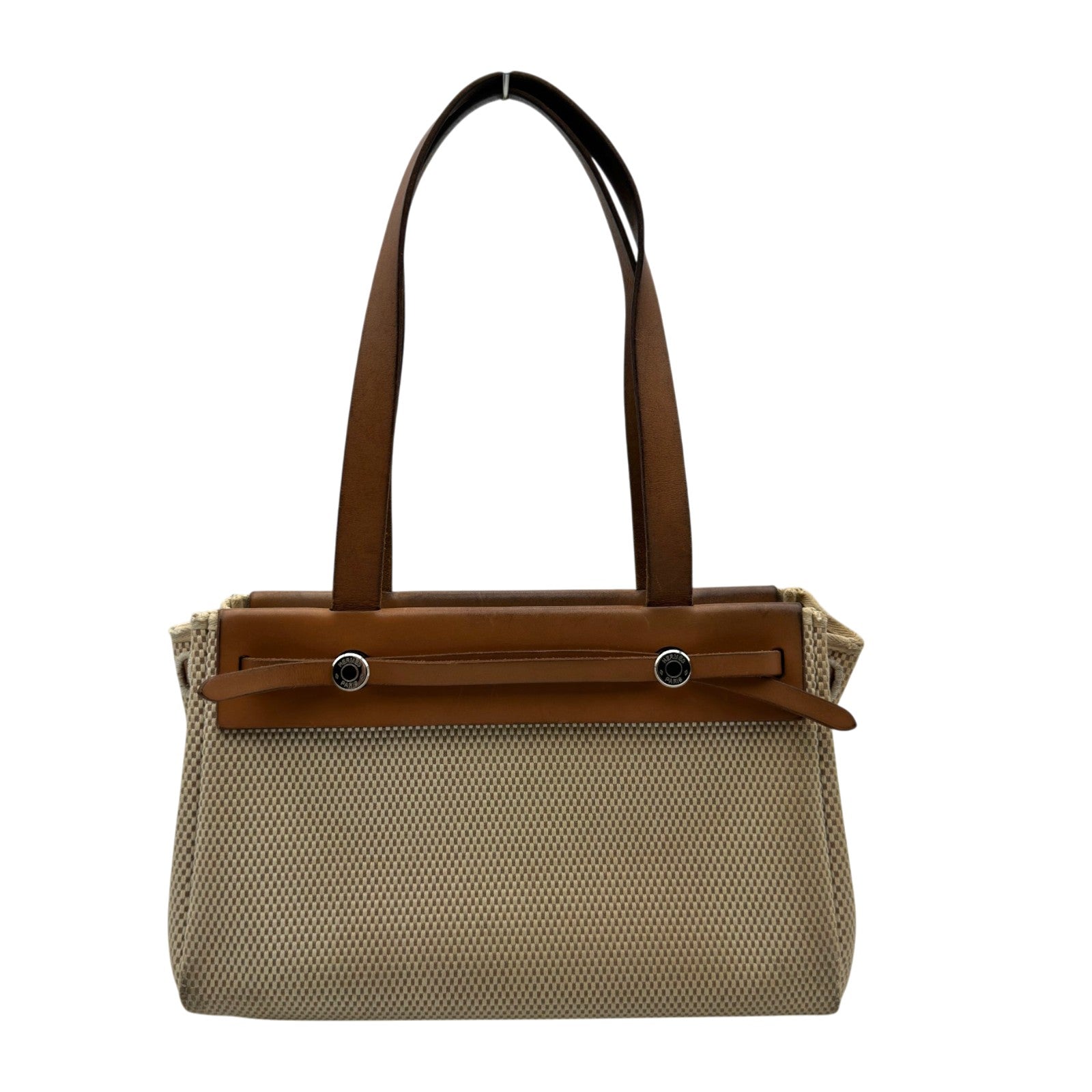 HERMES エルメス カバスPM トートバッグ ◽︎G刻印 エルメス HERMES エールバッグカバスPM □H刻 ベージュ/ゴールド