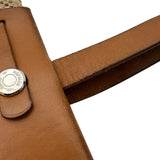 エルメス HERMES エールバッグカバスPM □H刻 ベージュ/ゴールド トワル/レザー レディース トートバッグ
