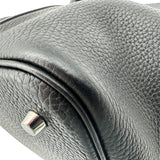 エルメス HERMES ピコタンロックMM C刻 ブラック シルバー金具 トリヨン レディース ハンドバッグ
